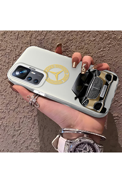 CHICASELUX Silicone Edge Hard Back Phone Case Compatible with Mi 12t Pro Mayb...