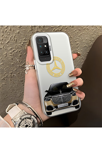 Hontinga Redmi 10 2022 Compatible Silicone Edge Hard Back Anti-Fall Phone Cas...