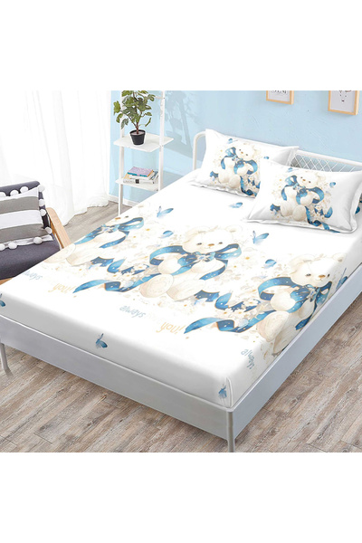 OEM Bed cover set 2 people 180x200cm + 2 pillowcases 50x80cm, JHN, AURA-0891