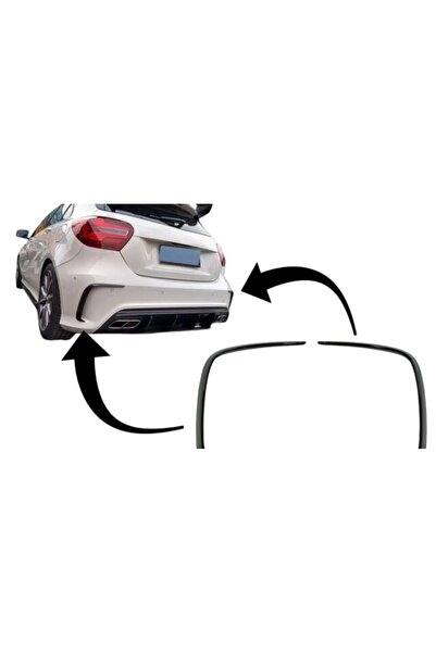 Angels Auto Ornamente Bara Spate Flapsuri compatibile cu Mercedes A-Class W17...
