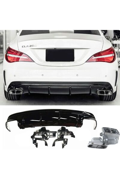 Angels Auto Difuzor Bara Spate compatibil cu Mercedes CLA-Class C117 X117 (20...