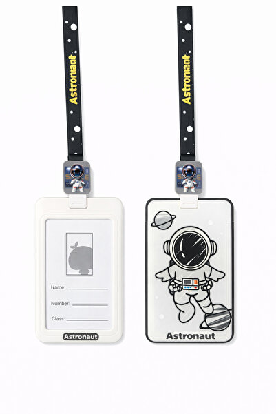synshop Astronaut Yoyo Κορδόνι για ταυτότητα με κορδόνια, θήκη για κάρτα, λου...