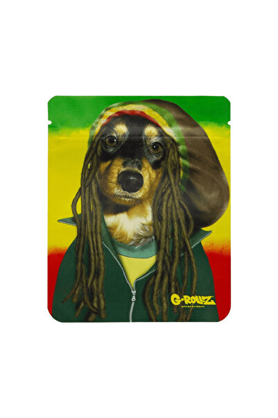 G-Rollz Pungi Zip-Lock Anti-Miros Reggae |   100x125mm