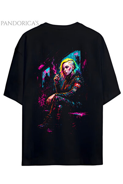 Grafftee Clothing Μπλουζάκι Unisex από βαμβάκι με στάμπα στην πλάτη, σειρά Cy...
