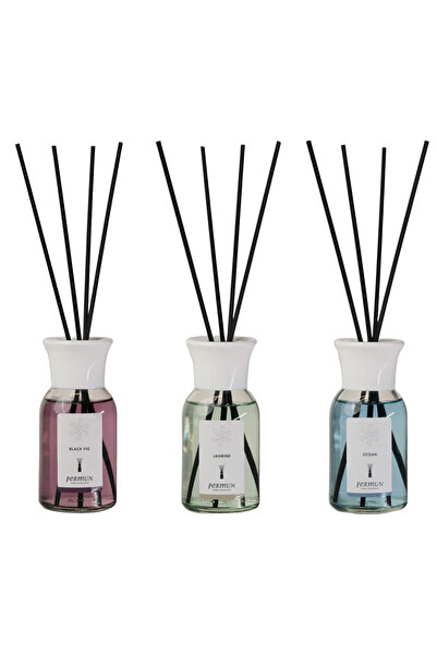 Permun Difuzor cu bețișoare cu parfum de smochin negru 110ml & Difuzor cu beț...