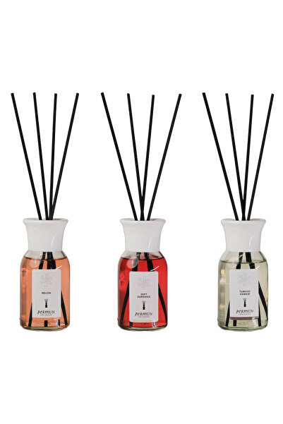 Permun Difuzor cu bețișoare cu aromă de pepene 110ml & Difuzor cu bețișoare c...