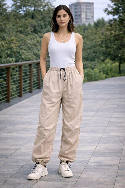 ALEXANDERGARDI Elastic Waist and Leg Trousers
