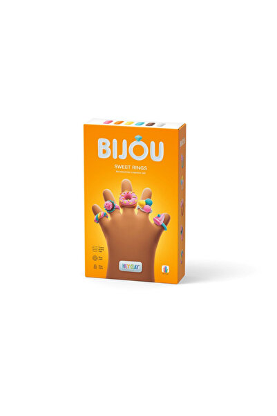 Hey Clay مجموعة الطين الإبداعية - خواتم حلوة