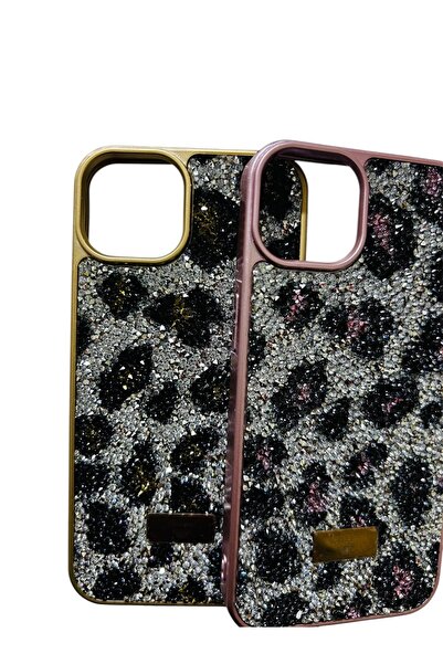 iPhone 13 pro Max simli taşlı kılıf