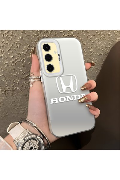 Hontinga Samsung Galaxy S24 Fe Compatible Silicone Edge Hard Back Anti-Fall P...