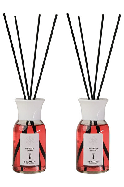 Permun Difuzor cu bețișoare Magnolia Cherry 110ml & Difuzor cu bețișoare Magn...