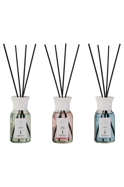 Permun Difuzor cu bețișoare cu parfum de iasomie 110ml & Difuzor cu bețișoare...