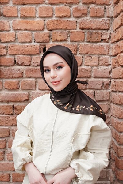 efdal şal eşarp Sultan Pattern Voile Soft Scarf