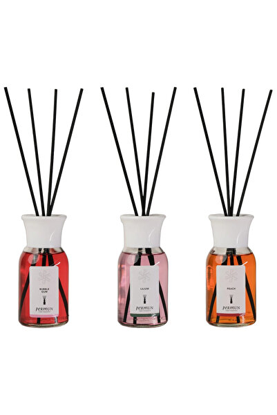 Permun Difuzor cu bețișoare cu aromă de gumă de mestecat 110ml & Difuzor cu b...