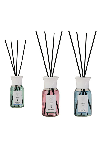 Permun Difuzor cu bețișoare Angel 110ml & Difuzor cu bețișoare Lilium 110ml &...