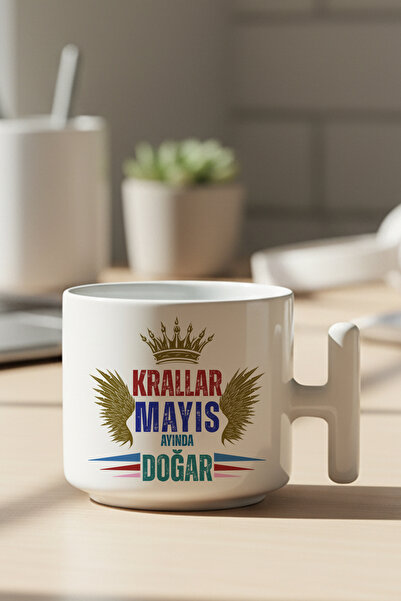 qoeuyl boutique Kings Are Born in May Printed Gift for Father, Spouse, Lover,...