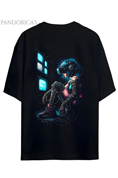 Grafftee Clothing Μπλουζάκι Unisex από βαμβάκι με στάμπα στην πλάτη, σειρά Cy...