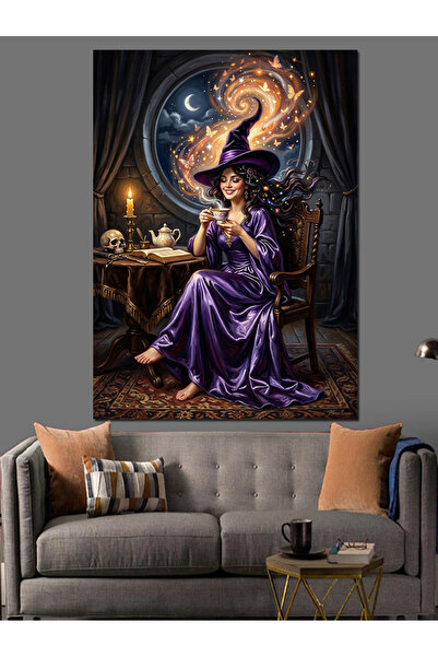 Artmeg Noapte înstelată și magiciană - Pânză decorativă pentru femei - Masă d...
