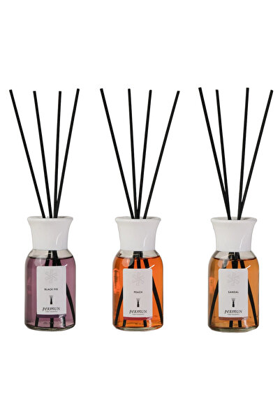 Permun Difuzor cu bețișoare cu parfum de smochin negru 110ml & Difuzor cu beț...