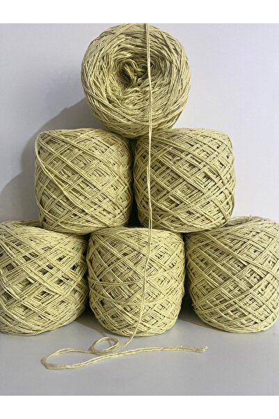 İPEK YÜN İPLİK DÜNYASI Κοτόν Βαμβακερό Νήμα Πλεξίματος (Πράσινο Φιστίκι) 100γρ.