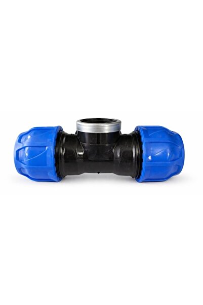 POELSAN Racord cu compresie PEHD filetat, 50 mm x 1 1/2 inch FI x 50 mm, PN16
