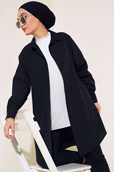 Hiccup Μακρύ πουκάμισο από ποπλίνα με κουμπιά BDART