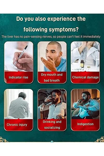 genernic 18 Flavors Liver Care Herbal Stone Clearing Tea - Daily Nourishing Liver Support