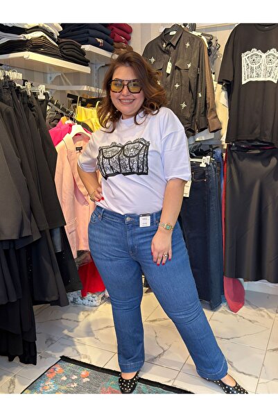 Store Büyük Beden Kot Dar Pan