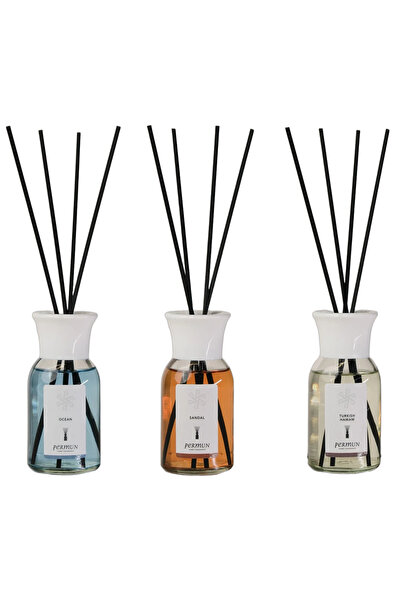 Permun Difuzor cu bețișoare Ocean 110ml & Difuzor cu bețișoare Sandal 110ml &...