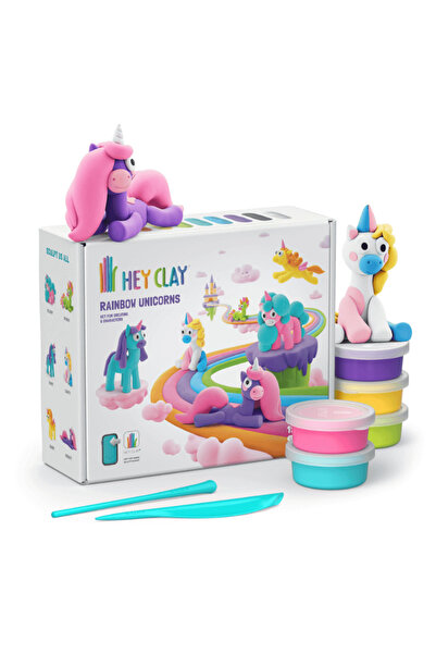 Hey Clay Hava ile Kuruyan Kil (15'li Kutu) - Rainbow Unicorns