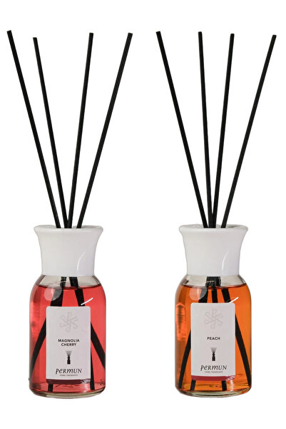 Permun Difuzor cu bețișoare Magnolia Cherry 110ml și Difuzor cu bețișoare Pie...