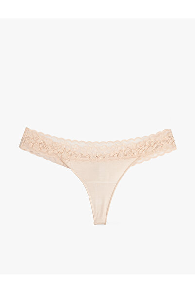 Koton Δαντελωτό άνετο εσώρουχο από βισκόζη