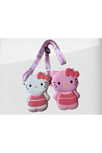 Joinkidz Hello Kitty Figürlü Kız Çocuk Silikon Askılı Çanta