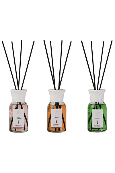 Permun Difuzor cu bețișoare Lotus Chance 110ml & Difuzor cu bețișoare cu sant...