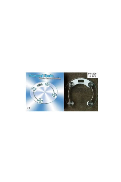 wei Cântar de baie Sticlă-Fier-PVC A-01626