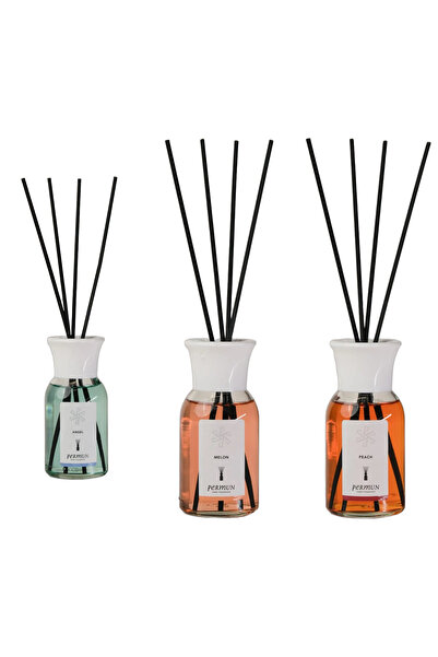 Permun Difuzor cu bețișoare Angel 110ml & Difuzor cu bețișoare Melon 110ml & ...