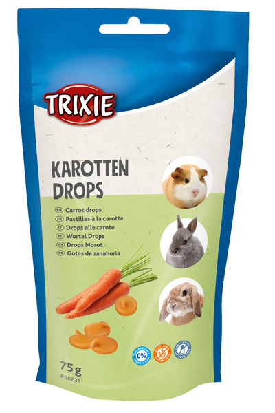 Trixie Dropsuri Cu Morcov, Pentru Rozatoare, 75 g, 60231