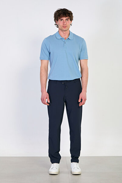 BARRELS AND OIL Ανδρικό παντελόνι jogger - Ναυτικό μπλε