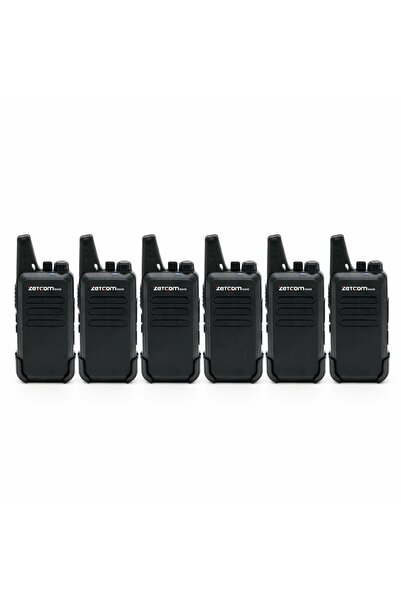 ZETCOM N446 PMR El Telsizi (6'lı Set)