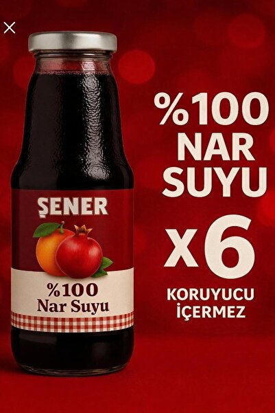 Şener MEYVE SUYU İÇECEK AVANTAJ PAKET 1 L X 6 ADET