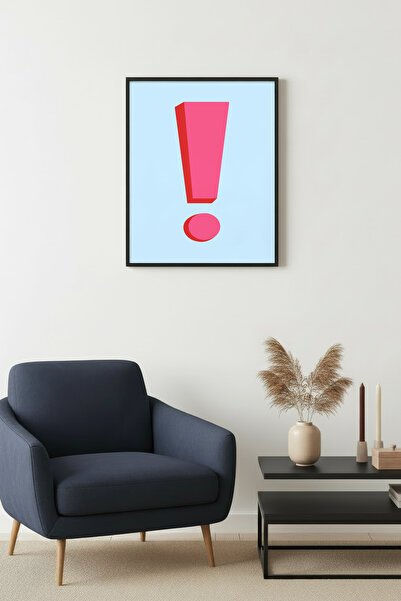 huhuli Ρετρό πίνακας με φυσικό ξύλινο πλαίσιο - Μινιμαλιστικό κόκκινο |   huh...