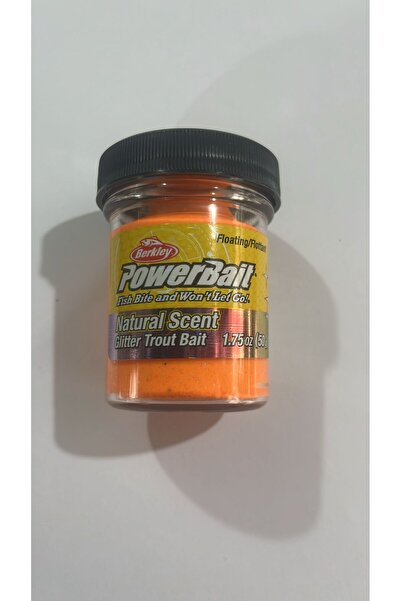 BERKLEY PowerBait Alabalık Hamur Yemi (Midye Aromalı / Turuncu Renk) - 1633605