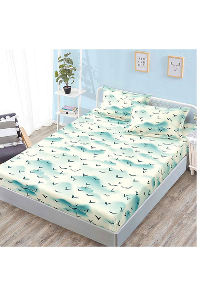 OEM Bed cover set 2 people 160x200cm + 2 pillowcases 50x70cm, PRV, AURA-1465