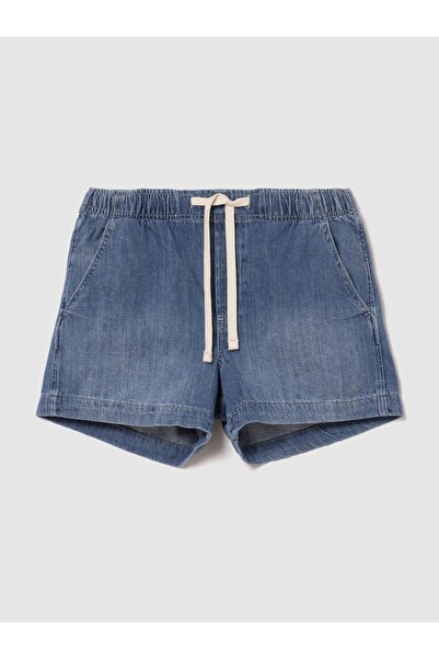 GAP Kadın Mavi Easy Denim Şort