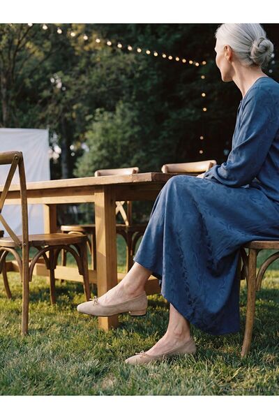 LC Waikiki Γυναικείες μπαλαρίνες LCW STEPS με στυλ σουέτ