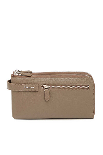 Tergan Beige Genuine Leather Men's Portfolio Bag - S1Pc00021564-D8I