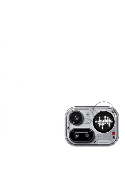 ECRMOBILE Nothing Phone 4A Pro Esnek Nano Kamera Lens Koruyucu (1 Set)