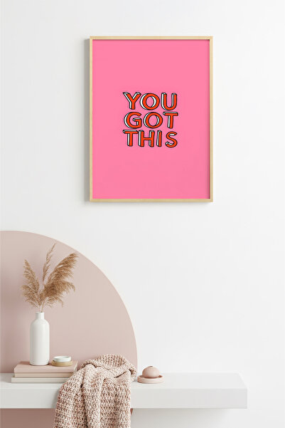 huhuli Πίνακας με Φυσικό Ξύλινο Πλαίσιο - Ρετρό Ποπ Αρτ με Εμπνευσμένο Θέμα "...