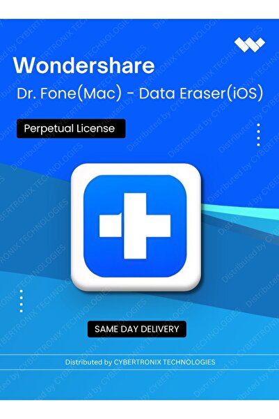 WonderShare Dr.Fone (ماك) - مزيل البيانات (نظام iOS) |   ترخيص دائم |   رخصة ...