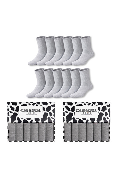 CARNAVAL SOCKS Σετ 12 τεμαχίων Eco Unisex κάλτσες Carnaval Half Terry Melange